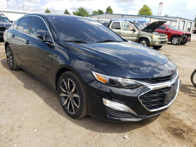 1G1ZG5ST8MF019589 - 2021 CHEVROLET MALIBU RS BLACK photo 1
