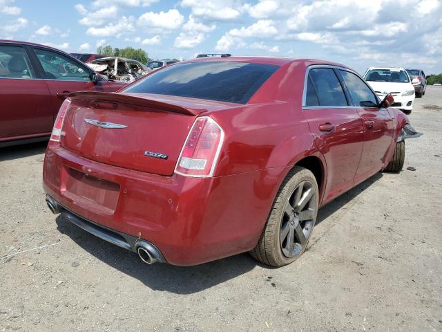 2C3CCAFJ8CH801127 - 2012 CHRYSLER 300 SRT-8 MAROON photo 4