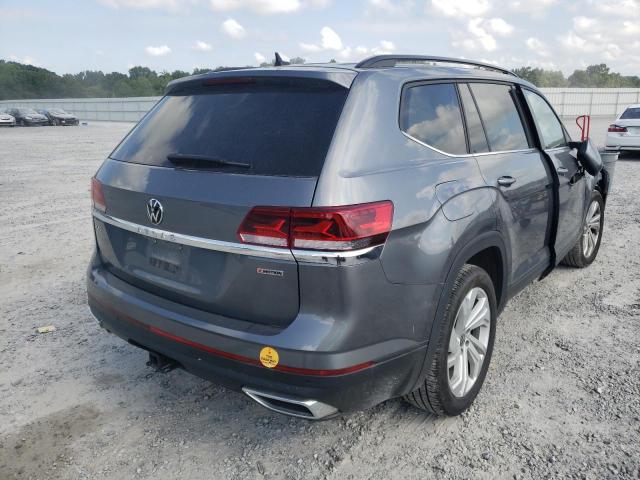 1V2HR2CA7MC514388 - 2021 VOLKSWAGEN ATLAS SE CHARCOAL photo 4