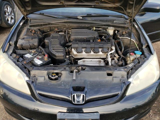 2HGES16414H902949 - 2004 HONDA CIVIC DX BLACK photo 7