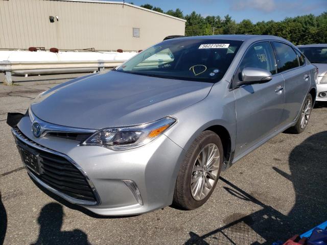 4T1BD1EB8GU048809 - 2016 TOYOTA AVALON HYB SILVER photo 2