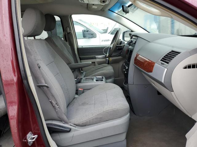 2A8HR54P78R672872 - 2008 CHRYSLER TOWN & COU BURGUNDY photo 5