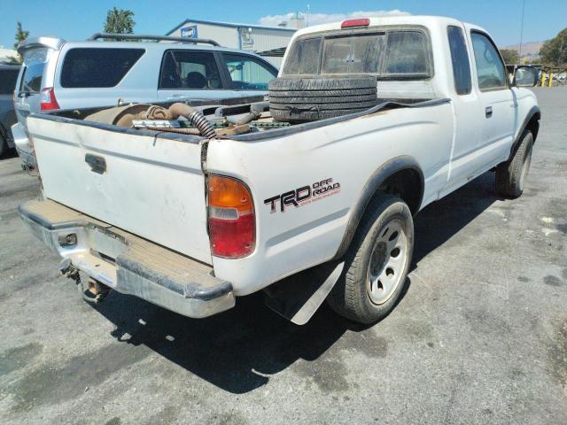 4TASN92N4XZ532957 - 1999 TOYOTA TACOMA XTR WHITE photo 4