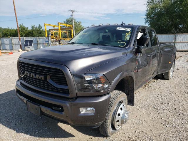 3C63RRHL9JG407471 - 2018 RAM 3500 SLT GRAY photo 2