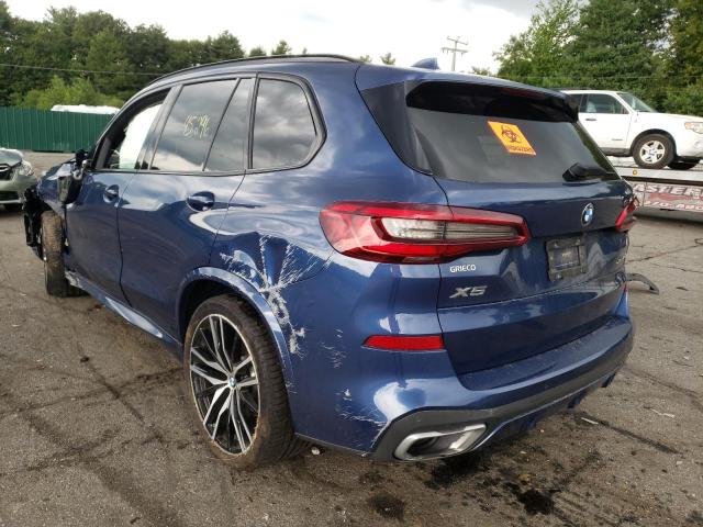 5UXCR6C56KLL12014 - 2019 BMW X5 XDRIVE4 Blau Foto 3