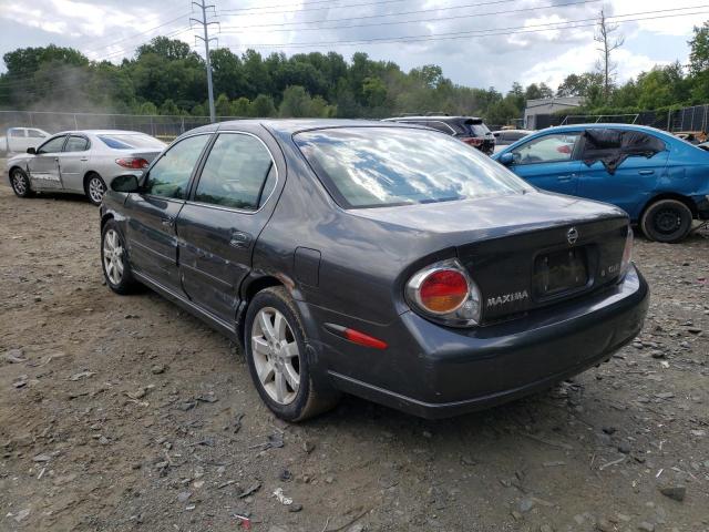 JN1DA31A23T438533 - 2003 NISSAN MAXIMA GLE GRAY photo 3