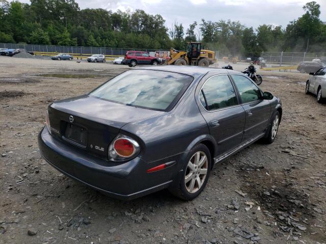 JN1DA31A23T438533 - 2003 NISSAN MAXIMA GLE GRAY photo 4