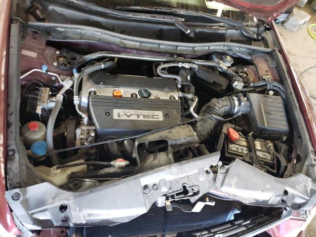 1HGCP26879A131081 - 2009 HONDA ACCORD EXL MAROON photo 7