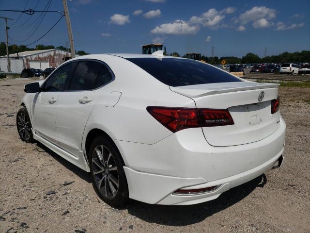 19UUB3F53FA004807 - 2015 ACURA TLX TECH WHITE photo 3