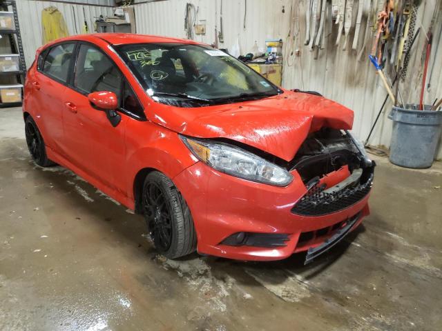 3FADP4GX0FM202727 - 2015 FORD FIESTA ST RED photo 1