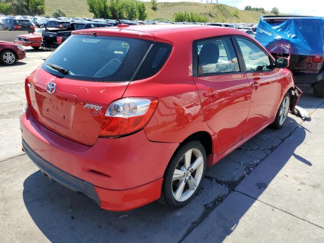 2T1KE40E09C011337 - 2009 TOYOTA MATRIX S RED photo 4