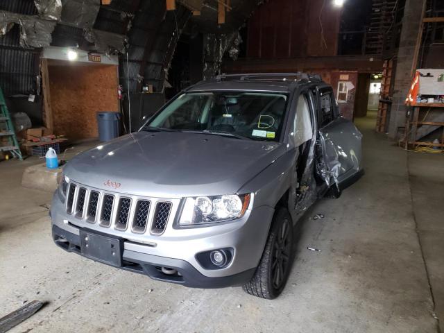 1C4NJDBBXGD729537 - 2016 JEEP COMPASS SP SILVER photo 2