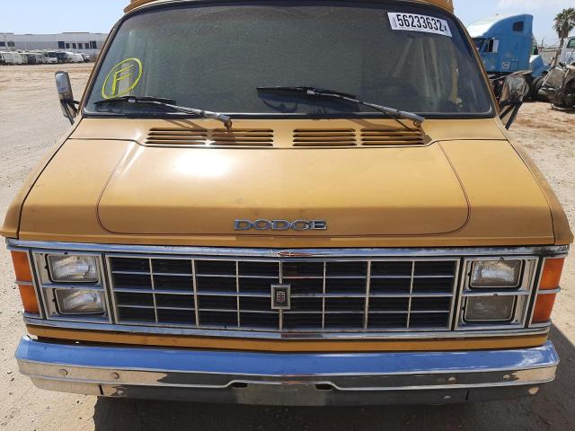 F44CD9V738651 - 1980 DODGE CARGO CAB YELLOW photo 7