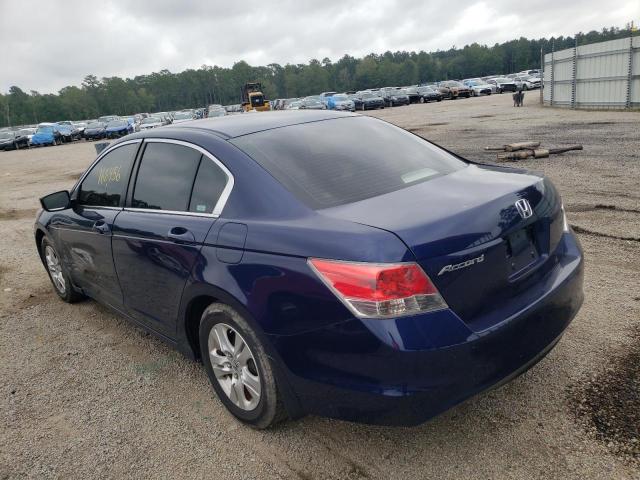 1HGCP26489A073317 - 2009 HONDA ACCORD LXP BLUE photo 3