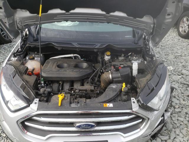 MAJ6S3KL3KC294434 - 2019 FORD ECOSPORT T SILVER photo 7