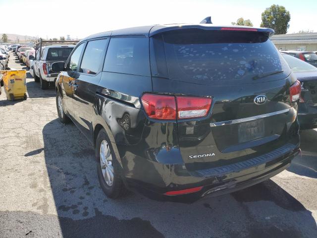 KNDMA5C18F6038517 - 2015 KIA SEDONA L BLACK photo 3