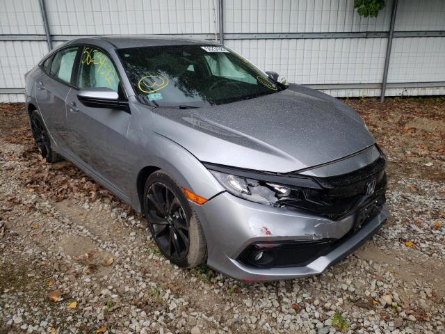2HGFC2F83MH537488 - 2021 HONDA CIVIC SPOR SILVER photo 1