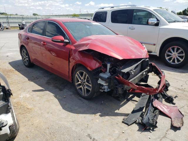 3KPF54AD1LE217427 - 2020 KIA FORTE EX RED photo 1