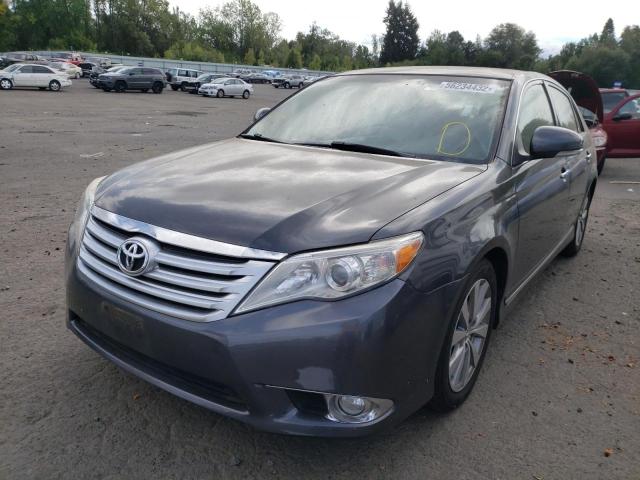 4T1BK3DB3BU390521 - 2011 TOYOTA AVALON BAS CHARCOAL photo 2