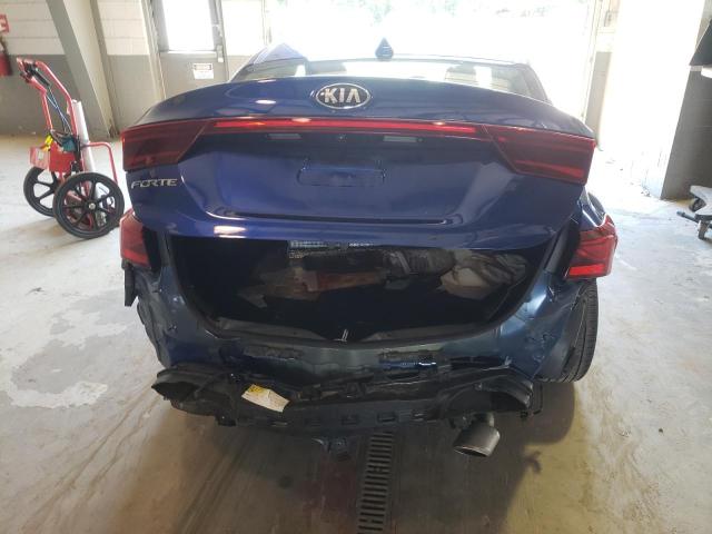 3KPF24AD2LE222533 - 2020 KIA FORTE FE BLUE photo 9