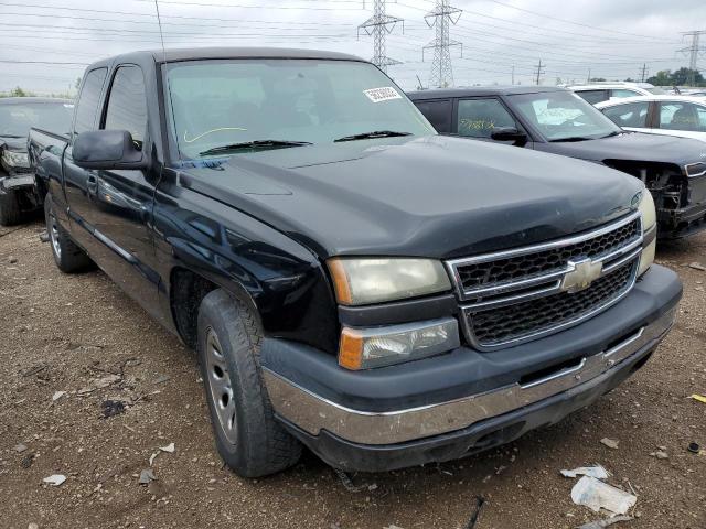 1GCEC19Z16Z130636 - 2006 CHEVROLET SILVERADO BLACK photo 1