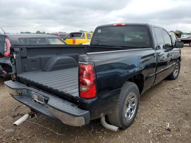 1GCEC19Z16Z130636 - 2006 CHEVROLET SILVERADO BLACK photo 4