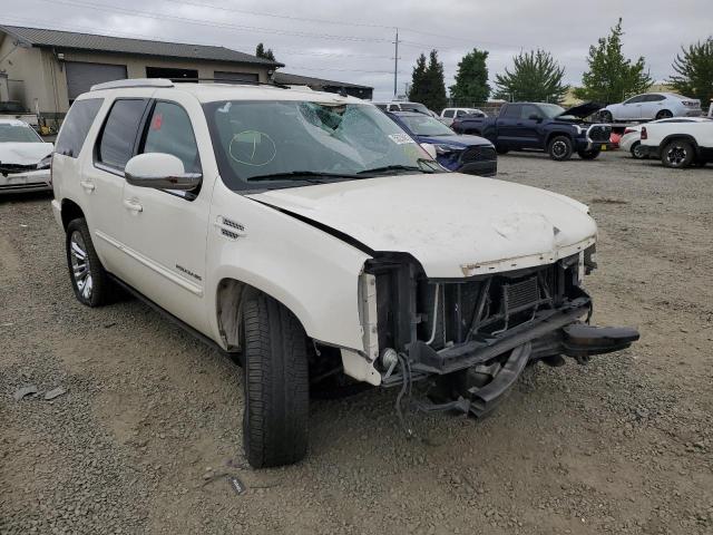 1GYS4CEF3DR229795 - 2013 CADILLAC ESCALADE P WHITE photo 1