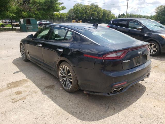 KNAE25LA8J6018615 - 2018 KIA STINGER PR BLACK photo 3