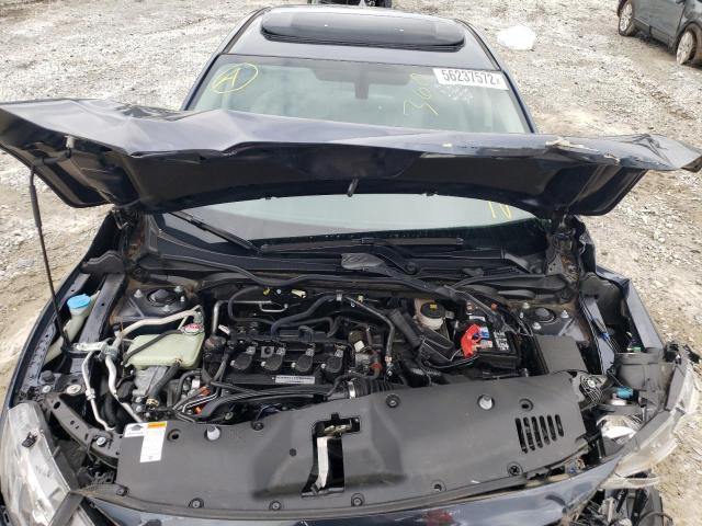 JHMFC1F7XJX013633 - 2018 HONDA CIVIC EXL 蓝色 照片 7