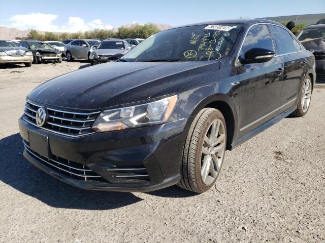 1VWDT7A36HC082043 - 2017 VOLKSWAGEN PASSAT R-L BLACK photo 2