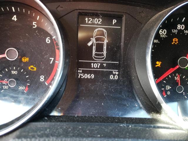 1VWDT7A36HC082043 - 2017 VOLKSWAGEN PASSAT R-L BLACK photo 8