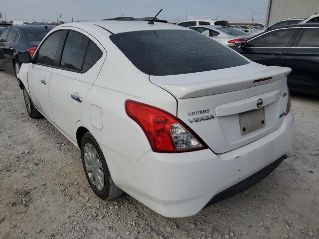 3N1CN7APXFL853958 - 2015 NISSAN VERSA S WHITE photo 3