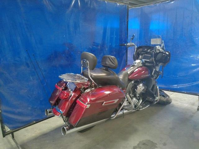 1HD1KEL32EB667227 - 2014 HARLEY-DAVIDSON FLHTK ELEC ბურგუნდია ფოტო 4