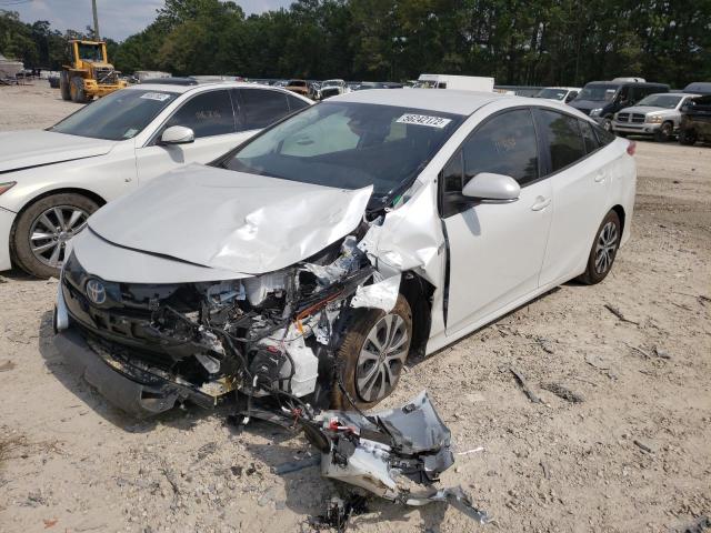 JTDKAMFPXN3212864 - 2022 TOYOTA PRIUS PRIM 银色 照片 2