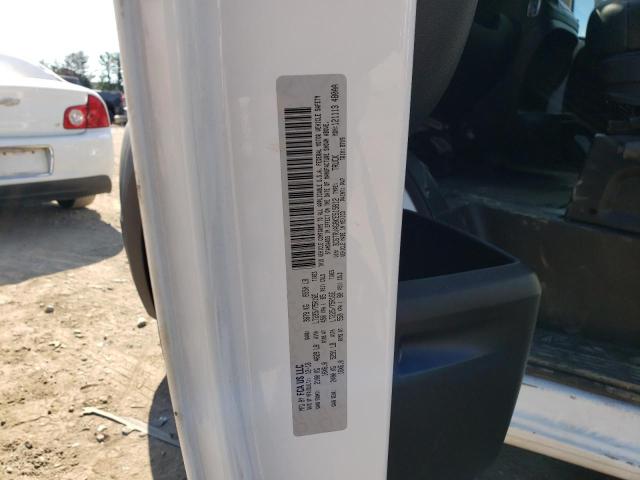 3C6TRVAG8KE515812 - 2019 RAM PROMASTER თეთრი ფოტო 10