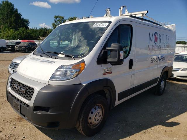 3C6TRVAG8KE515812 - 2019 RAM PROMASTER თეთრი ფოტო 2