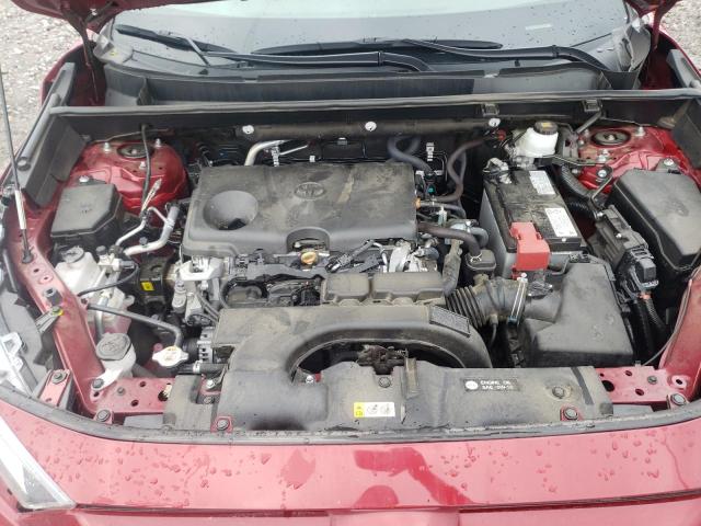 2T3C1RFV5LC067132 - 2020 TOYOTA RAV4 XLE P BURGUNDY photo 7