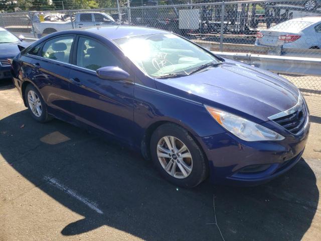 5NPEB4AC6DH703238 - 2013 HYUNDAI SONATA GLS BLUE photo 1