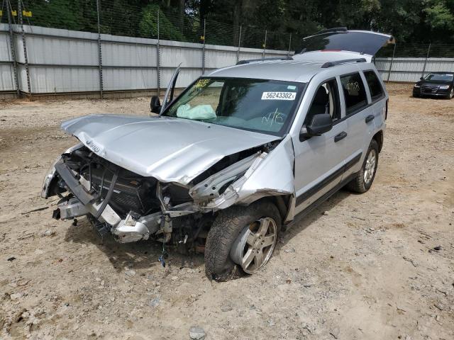 1J4HS48N56C254633 - 2006 JEEP GRAND CHER SILVER photo 2