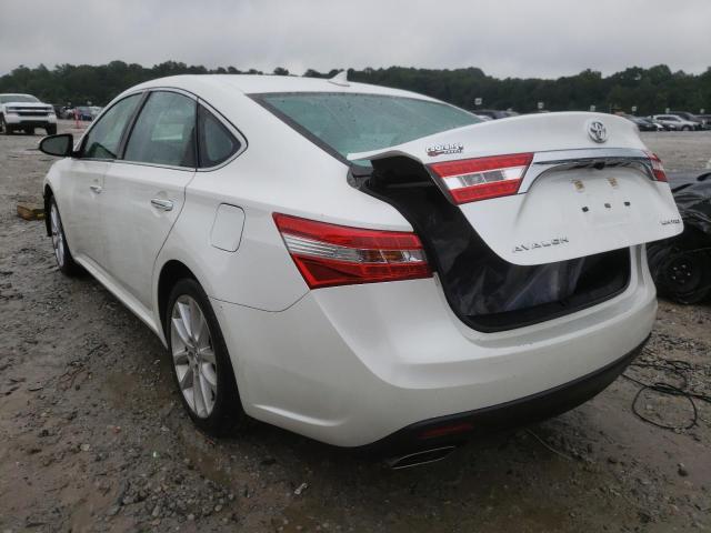 4T1BK1EB1FU173719 - 2015 TOYOTA AVALON XLE WHITE photo 3