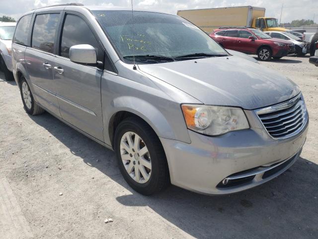 2C4RC1BG1DR802065 - 2013 CHRYSLER TOWN & COU SILVER photo 1