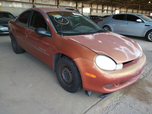 1B3ES46C4YD819074 - 2000 DODGE NEON BASE  photo 1