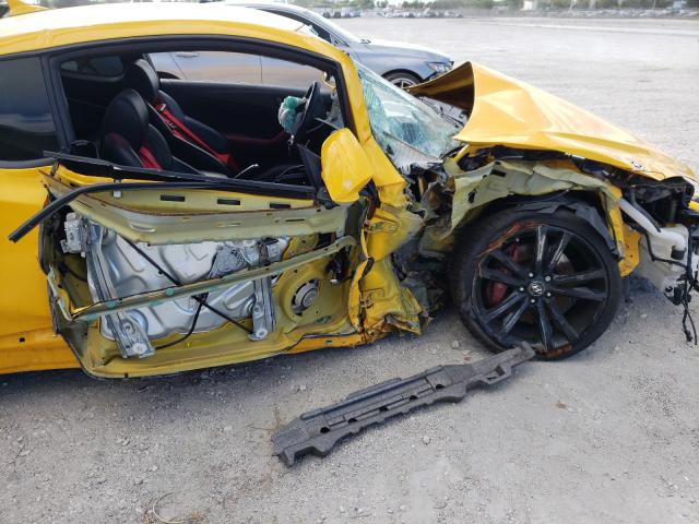 KMHHU6KH9CU079559 - 2012 HYUNDAI GENESIS CO YELLOW photo 9