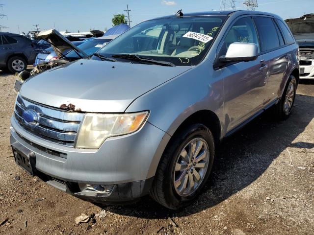 2FMDK48C57BA60233 - 2007 FORD EDGE SEL SILVER photo 2