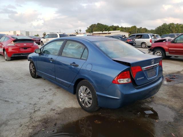 19XFA1F36BE035893 - 2011 HONDA CIVIC VP BLUE photo 3