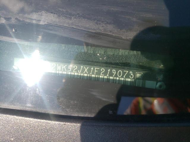 1G2WK52JX1F219073 - 2001 PONTIAC GRAND PRIX BLACK photo 10