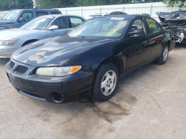 1G2WK52JX1F219073 - 2001 PONTIAC GRAND PRIX BLACK photo 2