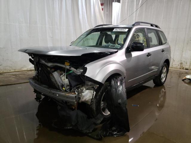 JF2SH6BC5AH779234 - 2010 SUBARU FORESTER X SILVER photo 2