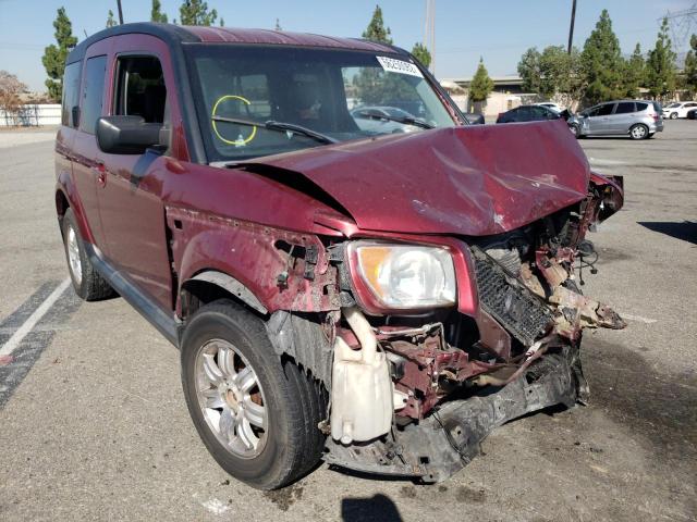 5J6YH28716L016184 - 2006 HONDA ELEMENT EX BURGUNDY photo 1