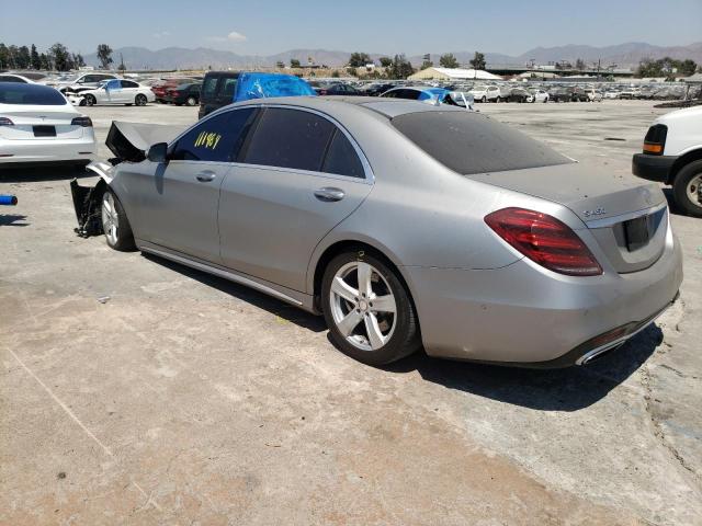 WDDUG6GB3JA363109 - 2018 MERCEDES-BENZ S 450 GRAY photo 3